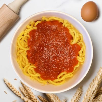 Spaghetti alla chitarra pomodoro - 